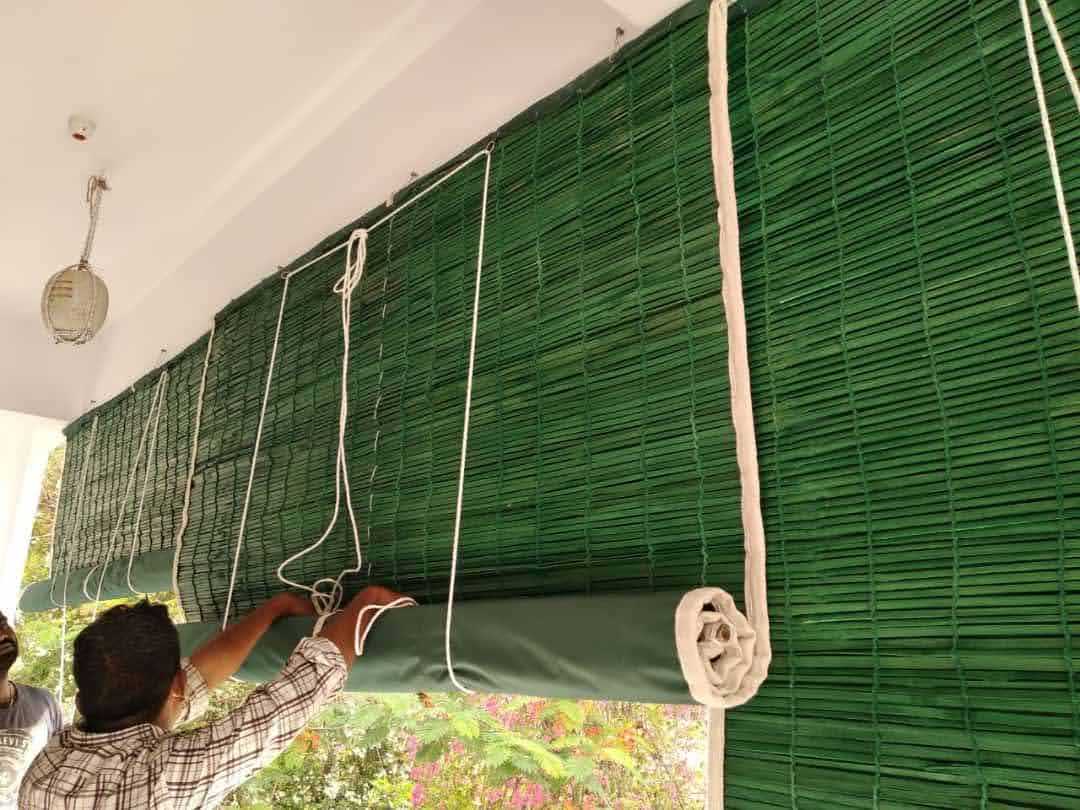 bamboo blinds for balcony contact no